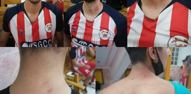 ضرب و شتم بازیکنان شهید قندی به خاطر ترس از باخت ضرب و شتم بازیکنان شهید قندی به خاطر ترس از باخت