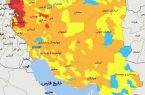 آخرین وضعیت رنگ بندی استان یزد آخرین وضعیت رنگ بندی استان یزد