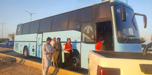 اتوبوس پرخطر و دارای نقص فنی از استان یزد اجازه حرکت نگرفت/ مدیرفنی متخلف اخراج شد اتوبوس پرخطر و دارای نقص فنی از استان یزد اجازه حرکت نگرفت/ مدیرفنی متخلف اخراج شد