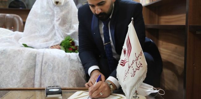 اقدام ماندگار زوج یزدی در زیباترین شب زندگی