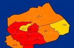 نیمی از شهرستان‌های استان یزد قرمز شد