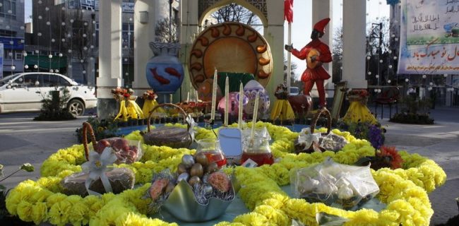 برگزاری جشن بزرگ تحویل سال در جوار شهدای گمنام میدان امیرچخماق