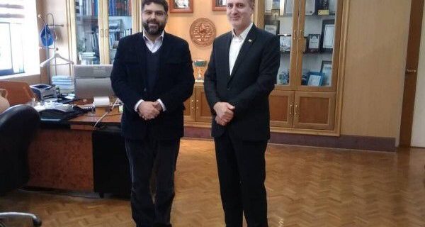 رئیس گنجینه ملی آب ایران با مدیرعامل شرکت آب منطقه ای یزد دیدار کرد