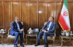 دیدار سفیر جمهوری اسلامی ایران در روسیه با وزیر امور خارجه کشورمان