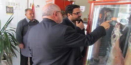 گشت بازرسی از محل های عرضه و فروش گوشت با همکاری تعزیرات، اداره صمت، جهاد کشاورزی، اتاق اصناف و بسیج اصناف در یزد