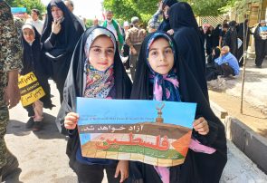 تصاویر/ راهپیمایی حماسی مردم یزد در روز جهانی قدس ۱۴۰۲