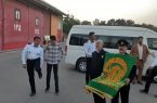 خادمان آستان رضوی از زحمات آتش نشانان جان بر کف تقدیر کردند+عکس