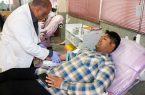 اهداء خون مدیر و کارکنان مخابرات منطقه يزد به بیماران