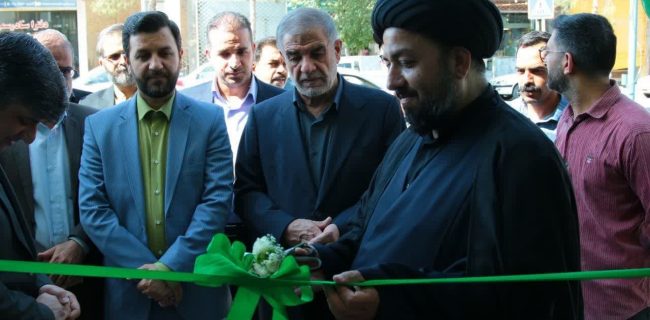 افتتاح بانک قرض الحسنه مهر در زارچ با حضور نماینده مردم