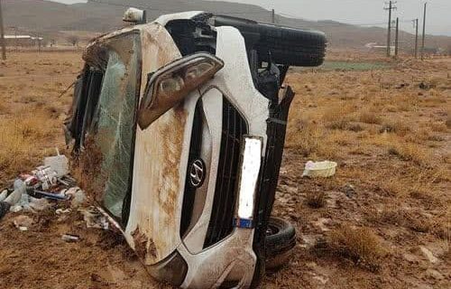 2 مصدوم و یک فوتی در حادثه واژگونی خودرو سواری هیوندا در محور نصرآباد ۲ مصدوم و یک فوتی در حادثه واژگونی خودرو سواری هیوندا در محور نصرآباد