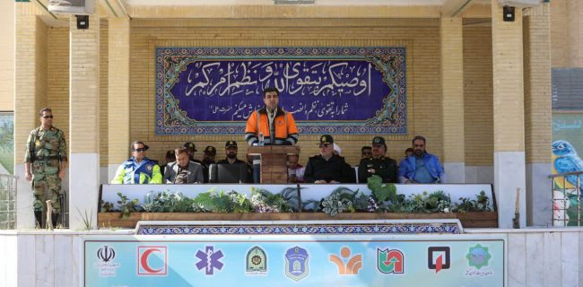 رزمایش بزرگ ترافیکی و خدمات سفر ۱۴۰۳ با شعار «امنیت و آرامش در بهار قرآن و طبیعت» در استان یزد کلید خورد
