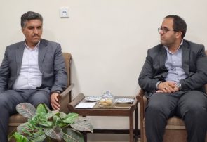 دیدار فرماندار اشکذر با مدیرکل صدا و سیما در آستانه حضور شهید گمنام در استان یزد
