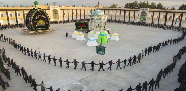 جزیره کیش میزبان حسینیه سفید اشکذر شد جزیره کیش میزبان حسینیه سفید اشکذر شد