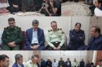 دیدار مسئولان یزد با شهید حادثه تروریستی تفتان