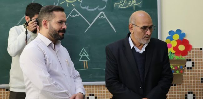بازدید مدیرکل آموزش و پرورش از مدارس جامعه تعلیمات اسلامی حضرت سیدالشهدا (ع)