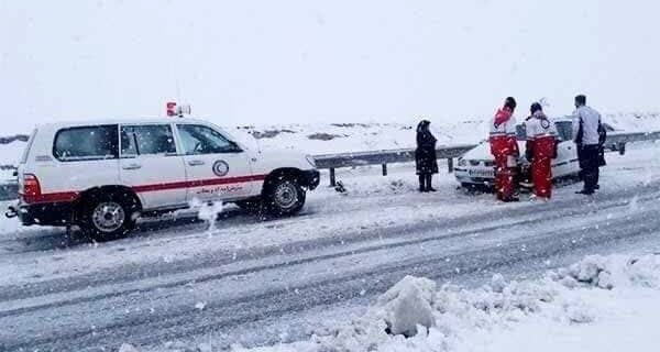 آماده باش نیروهای هلال احمر یزد در پی هشدار هواشناسی