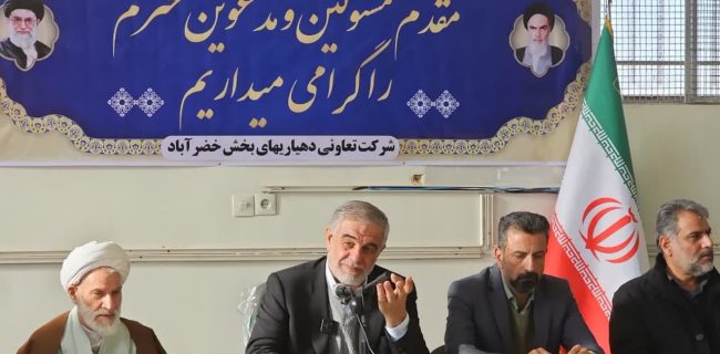 بازدید از برخی پروژه‌های عمران و آبادانی بخش خضرآباد