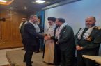 تقدیر از مدیر عامل شرکت آب و فاضلاب یزد در روز پاسدار