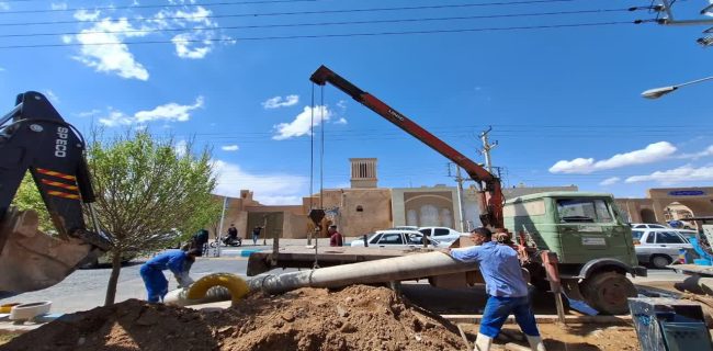 نشست زمین در بافت تاریخی شهر یزد بار دیگر حادثه آفرید