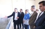 بازدید معاون استاندار یزد از مخزن ذخیره آب یزد
