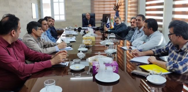 نشست بررسی وضعیت تامین آب شهر مهریز در تابستان ۱۴۰۴