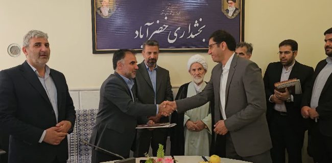 تکریم و معارفه بخشدار خضرآباد
