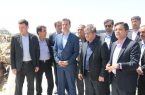 بازدید معاون وزیر راه و شهرسازی و مدیرعامل راه‌آهن کشور از بندر خشک پیشگامان یزد