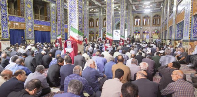 مراسم بزرگداشت ۱۴ و ۱۵خرداد در یزد برگزار شد