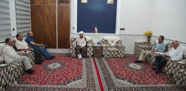 نشست اعضای مؤسسه مردم‌نهاد حامیان حیات پاک با امام جمعه شهرستان اشکذر