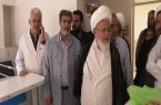 عیادت نماینده ولی فقیه در استان و امام جمعه یزد از مصدومان حادثه حمله اسرائیل به یزد