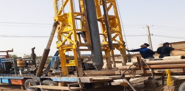 افزایش ظرفیت تامین آب شرب شهر میبد با حفر یک حلقه چاه