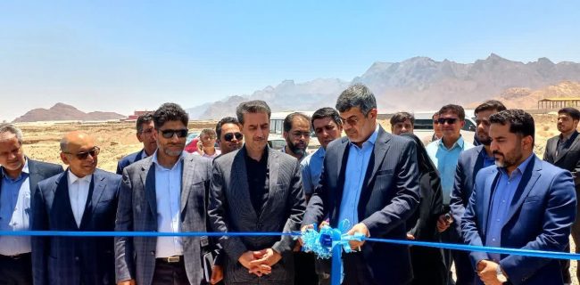 بند خاکی و سرریز رودخانه کوه کاسه تفت یزد افتتاح شد