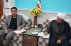 دیدار مسئولان اداره صنعت، معدن و تجارت و اتاق اصناف با امام جمعه شهرستان اشکذر