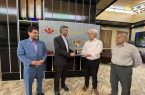 تقدیر از مدیرعامل شرکت تصفیه قند و شکر میبد