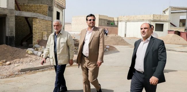 پیشرفت چشمگیر پروژه پردیس زندگی یزد پیشرفت چشمگیر پروژه پردیس زندگی یزد