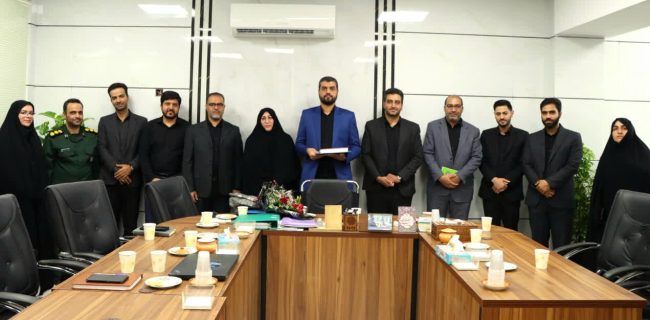 مراسم تکریم و معارفه سرپرست معاونت پرورشی و تربیت بدنی آموزش و پرورش ناحیه دو