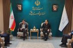 دیدار مدیران عامل توزیع برق و هواشناسی استان با فرماندار بافق