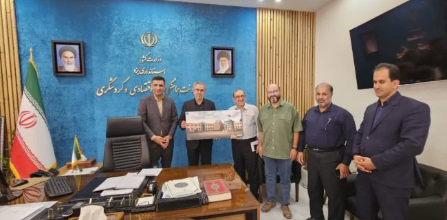 رایزنی اعضای شورای اسلامی شهر اشکذر با معاون استاندار برای توسعه سرمایه‌گذاری و رفع چالش‌های زیست‌محیطی