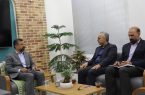 دیدار مدیرکل کتابخانه‌های عمومی استان یزد با فرماندار شهرستان اشکذر