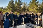 ادای احترام به مقام شهدای خبرنگار یزد/ خبرنگاران روایتگران حقیقت و رزمندگان عرصه تبیین هستند