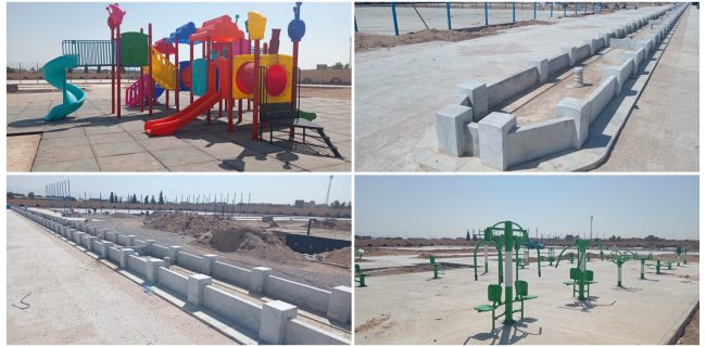 بهرهبرداری از بوستان ۱.۵ هکتاری نهج البلاغه در هفته دولت بهرهبرداری از بوستان ۱.۵ هکتاری نهج البلاغه در هفته دولت