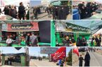 حماسه پیاده‌روی جاماندگان اربعین در جاده سلامت تفت