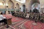 تشریح طرح محله به محله، تا میبد سبز در جمع بسیجیان مسجد جامع اینن شهرستان