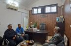 دیدار مدیرکل مدیریت بحران استان با پیشکسوت رسانه ای یزد