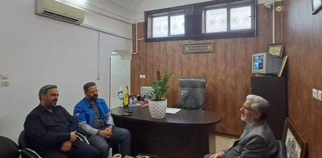 دیدار مدیرکل مدیریت بحران استان با پیشکسوت رسانه ای یزد