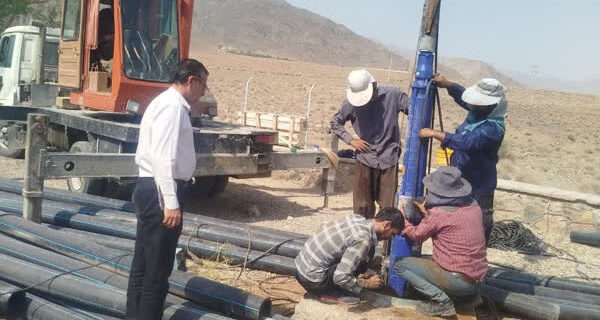 تأمین پایدار آب چهار روستای بهاباد با تعویض پمپ چاه آب شرب بنستان تأمین پایدار آب چهار روستای بهاباد با تعویض پمپ چاه آب شرب بنستان