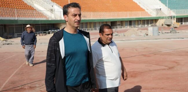 بسیج تمام امکانات استان برای آماده‌سازی ورزشگاه شهید نصیری