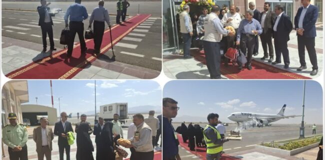 عملیات پروازهای حج عمره در یزد آغاز شد