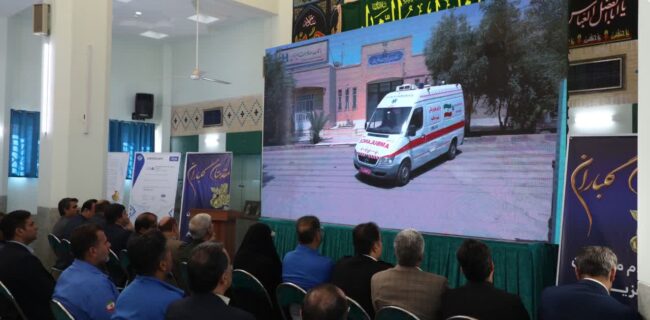 برگزاری اولین رزمایش مقابله با حادثه شیمیایی استان یزد در شهرک صنعتی جهان‌آباد شهرستان میبد