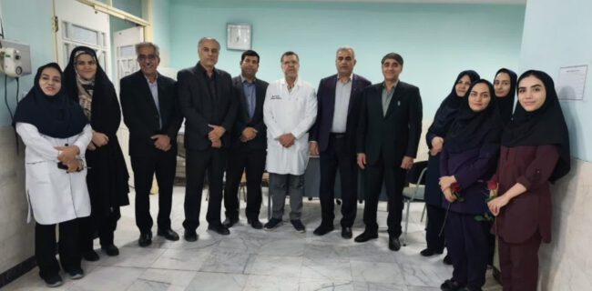 تجلیل فرماندار بافق از پرستاران به مناسبت روز میلاد حضرت زینب (س) و روز پرستار